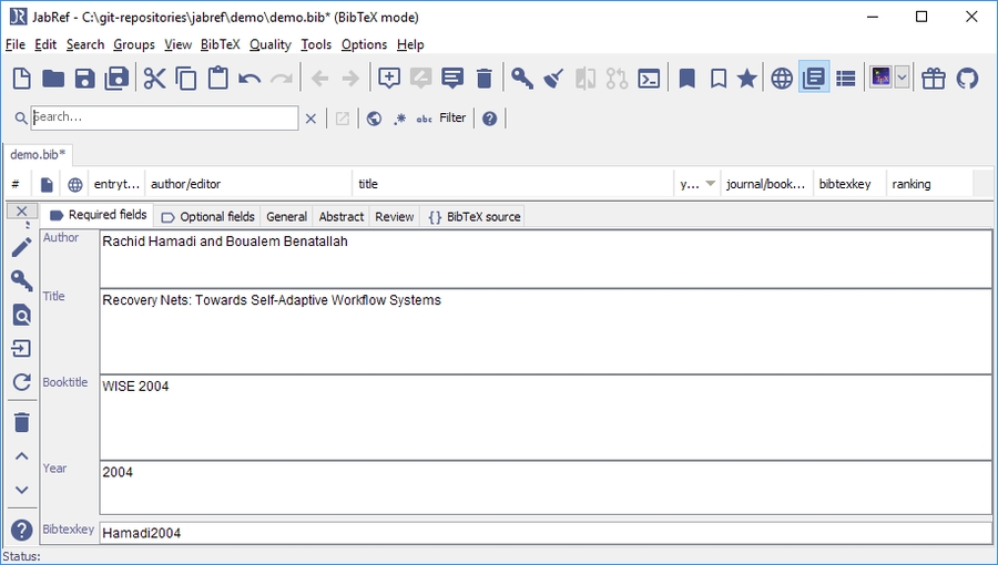FindUnlinkedFiles - 08 - entry editor