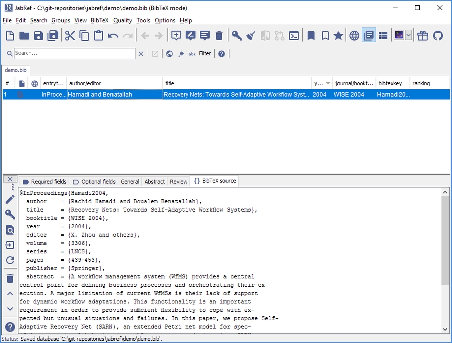 FindUnlinkedFiles - 11 - entry editor - shrunk