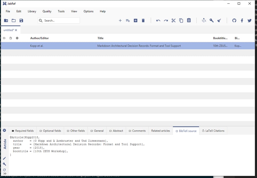 Result of Grobid Parsing