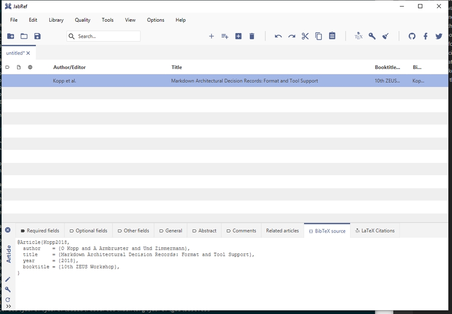 Result of Grobid Parsing